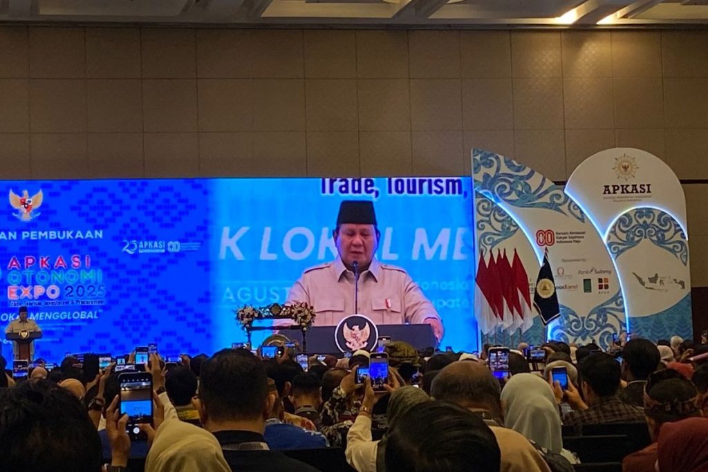 Apkasi Otonomi Expo 2025 Resmi Dibuka Presiden Prabowo