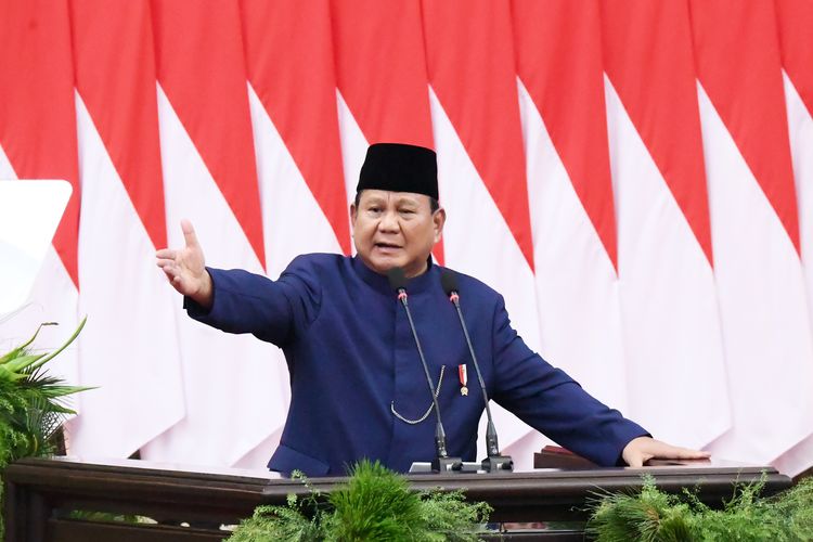 Prabowo Sampaikan Dua Pidato di Sidang Tahunan MPR 2025