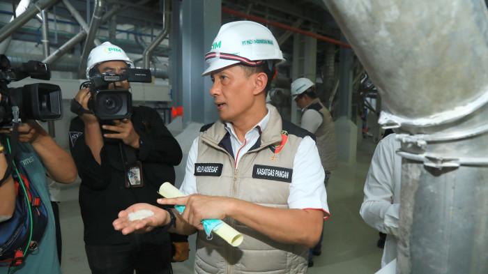 Satgas Pangan Temukan Menir di Beras Premium PT PIM