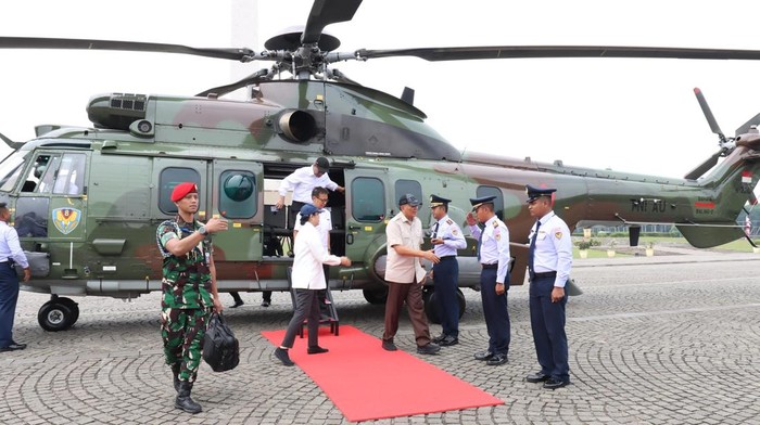 Menhan dan Tiga Menteri Tinjau Batalyon Teritorial di Bekasi