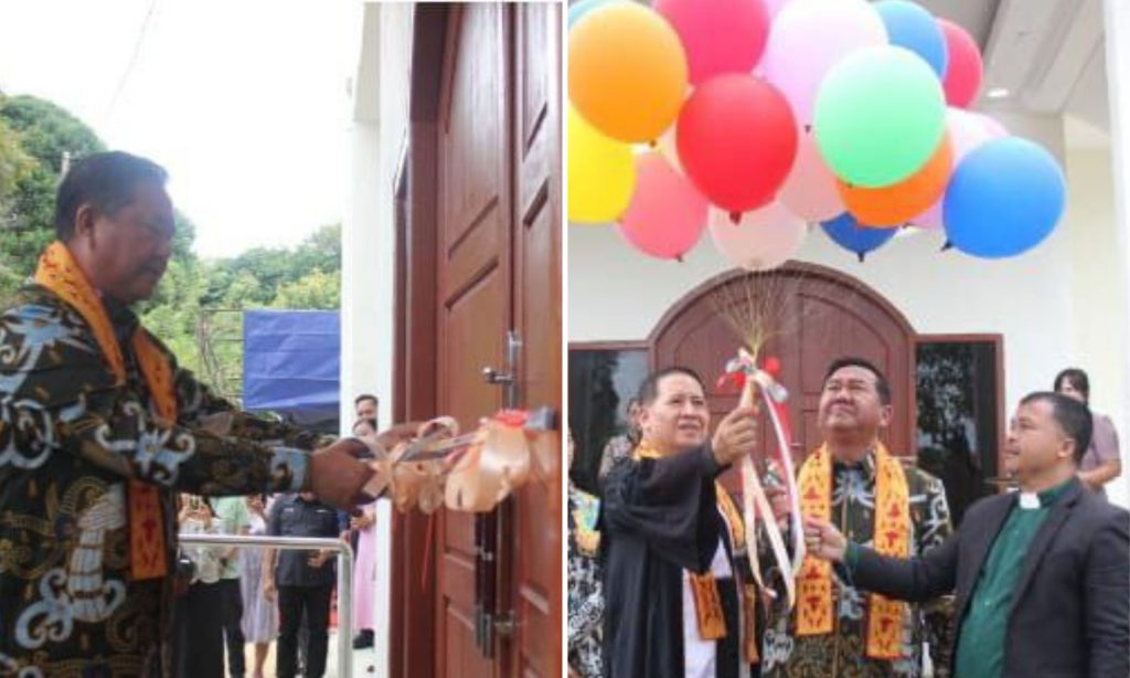 Peresmian GKII Linggang Bigung Jadi Bukti Komitmen DPRD untuk Umat