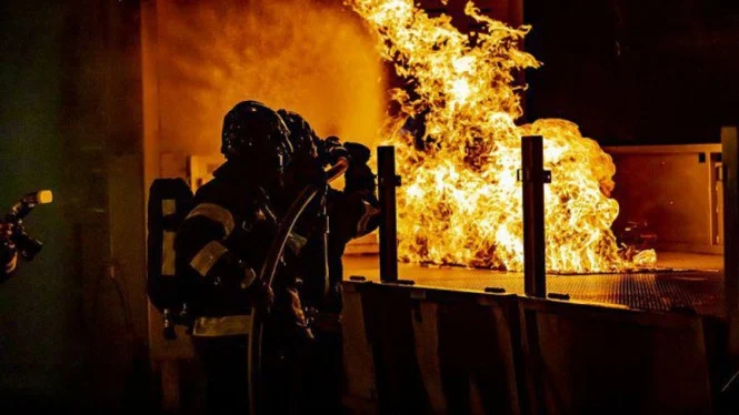 Ruko Sembako di Cempaka Putih Terbakar, Diduga Korsleting Listrik