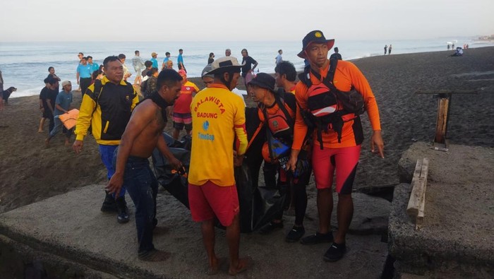 Wisatawan Hilang di Pantai Berawa Ditemukan Meninggal