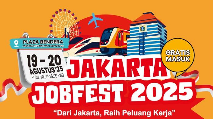 Jakarta Jobfest 2025 Sediakan 2.000 Lowongan Kerja