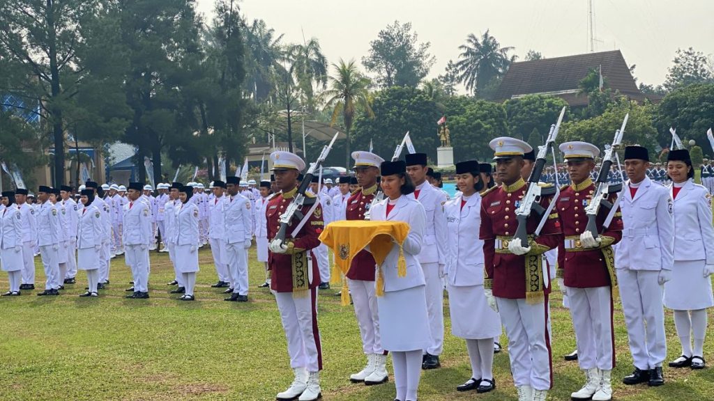 76 Calon Paskibraka Tuntaskan Latihan Terakhir di Cibubur