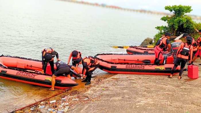 Nelayan Tarakan Hilang Terseret Arus saat Kejar Kapalnya yang Hanyut