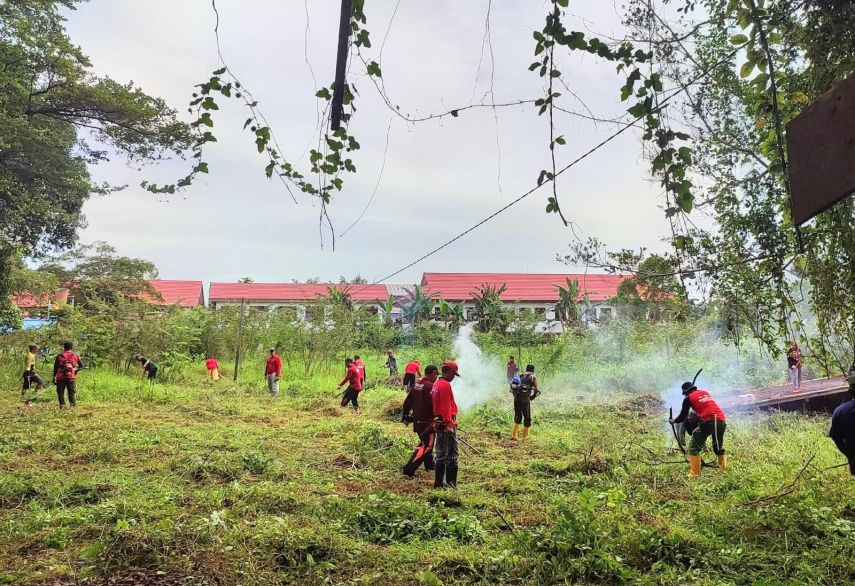 Desa Liang Ulu Jadi Teladan Budaya Gotong Royong di Kukar