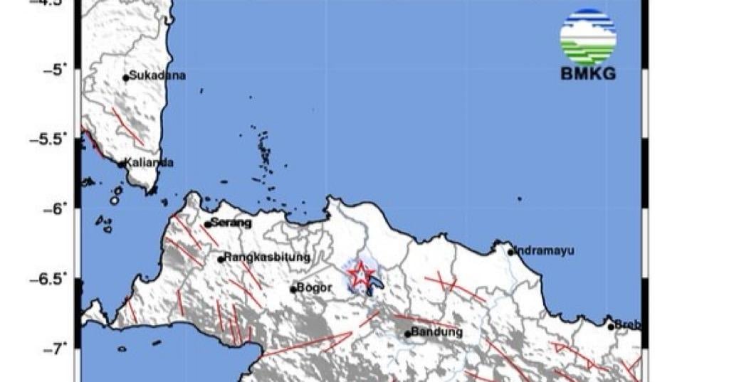 Gempa 3,2 Guncang Bekasi, Getaran Terasa hingga Karawang