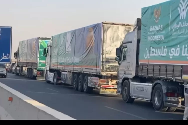 Baznas RI Kembali Salurkan 14 Truk Bantuan ke Gaza