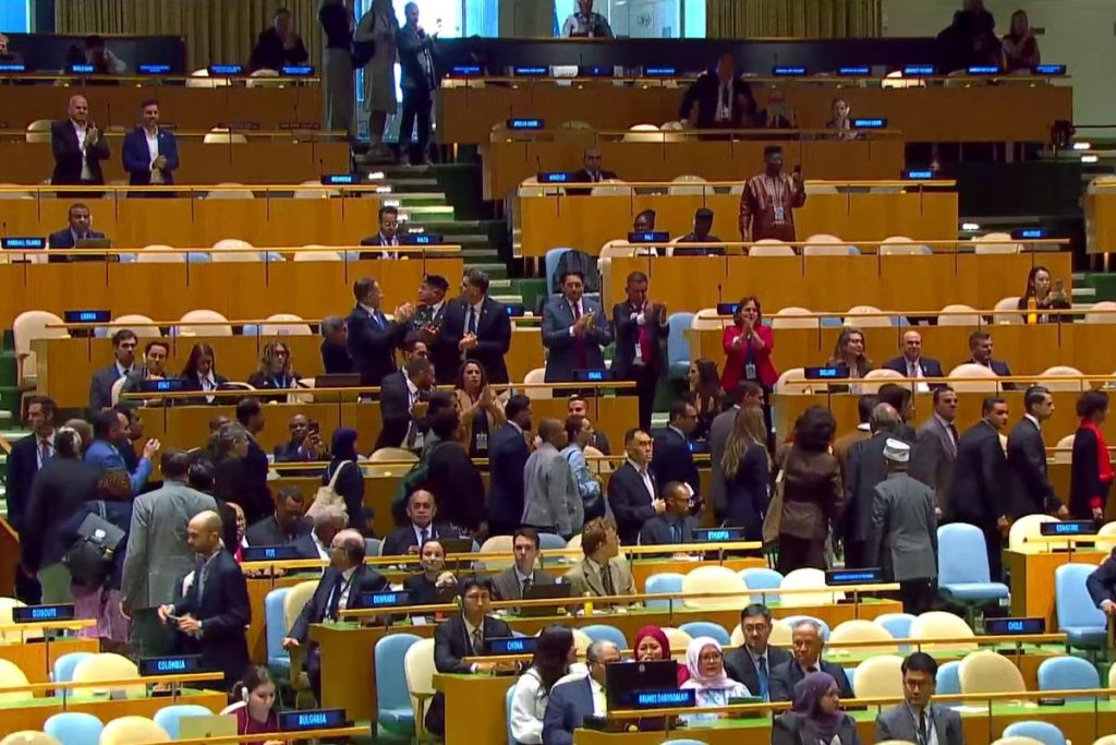 Puluhan Negara Walk Out Saat Netanyahu Pidato di PBB