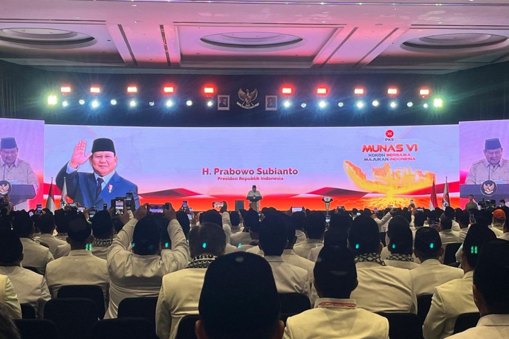 Prabowo di Munas PKS: Indonesia Harus Jadi Negara Berhasil
