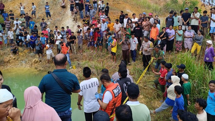 Kakak Beradik Tewas di Kolam Bekas Galian Pekanbaru