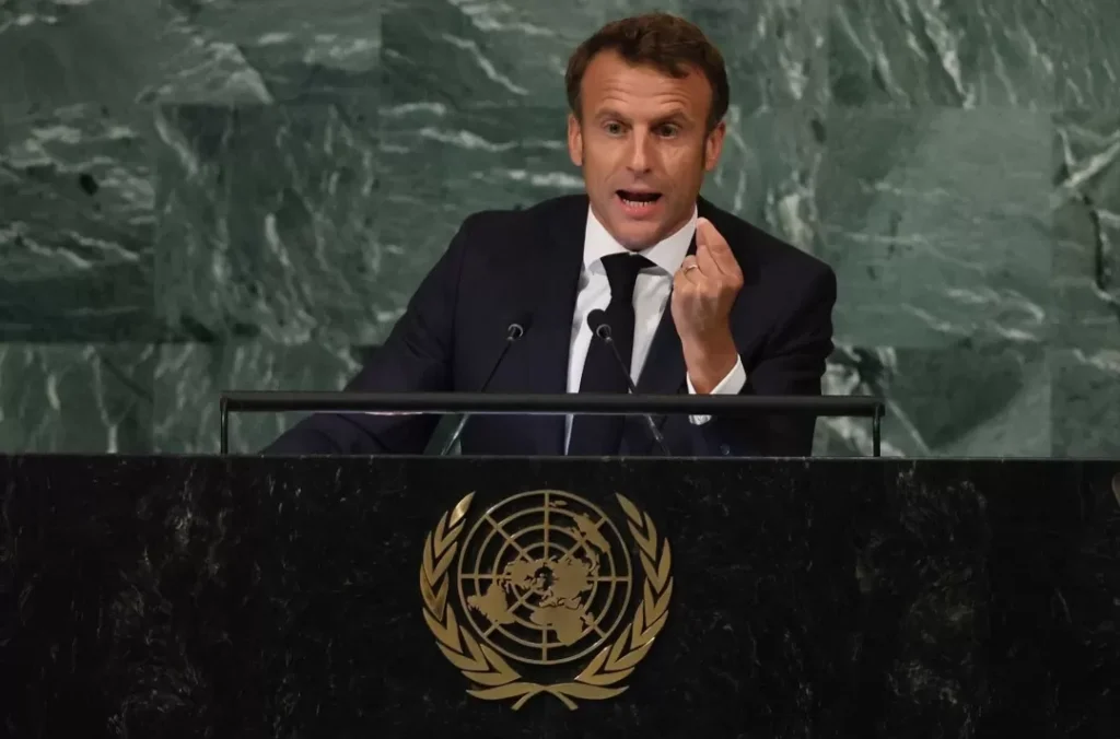Prancis Resmi Akui Palestina, Macron Tegaskan Solusi Dua Negara