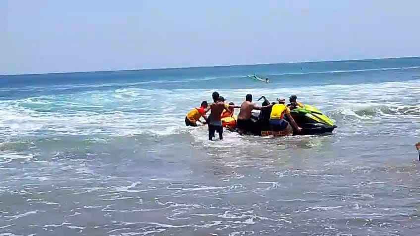 WNA Inggris Tenggelam di Pantai Legian Ditemukan Meninggal