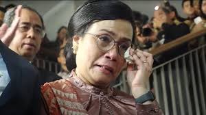 Suasana Haru Perpisahan, Sri Mulyani Menangis di Hadapan Pegawai Kemenkeu