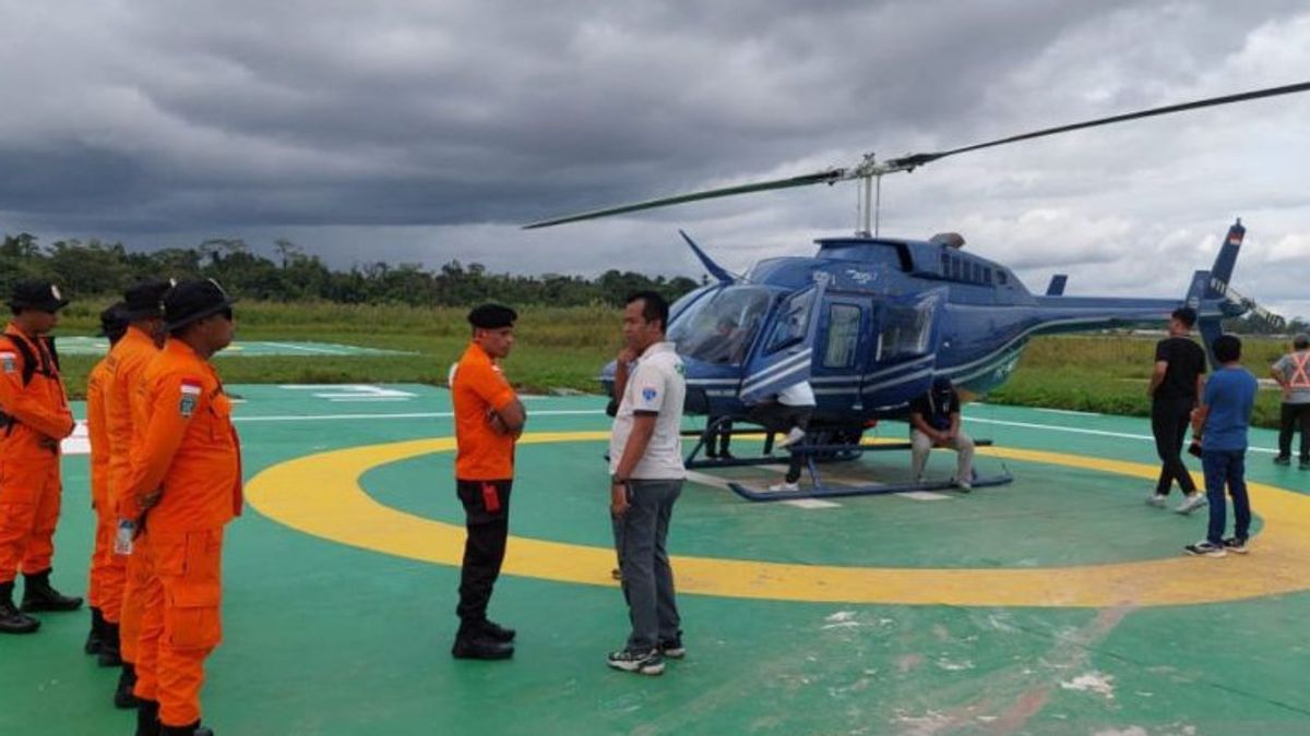 Tim SAR Temukan Helikopter Jatuh di Papua