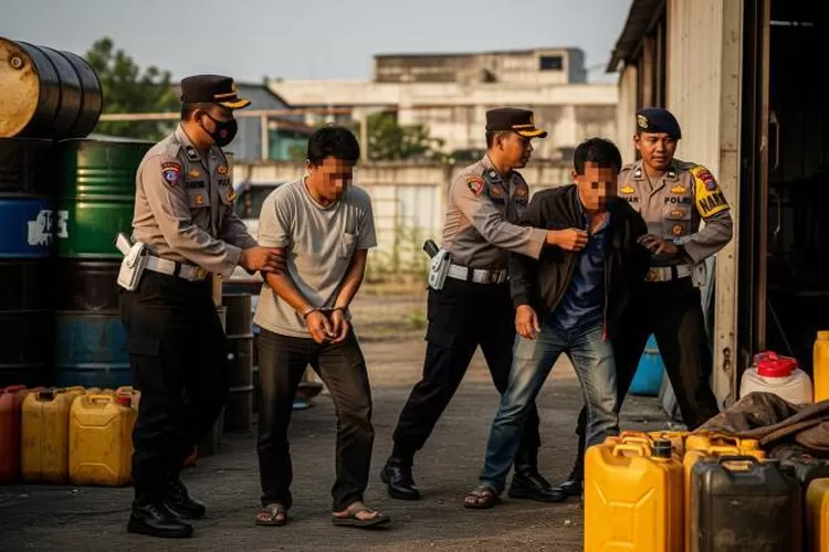 Tim Alligator Amankan Pasangan Kriminal yang Resahkan Tenggarong