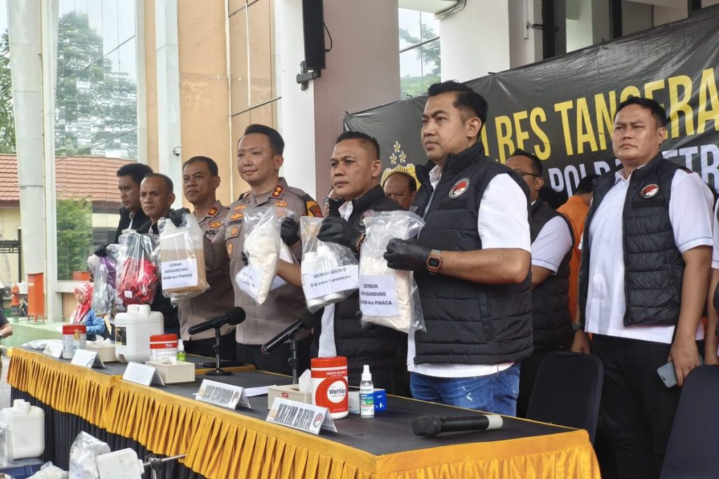 Pabrik Tembakau Sintetis 21 Kg Terungkap di Tangsel