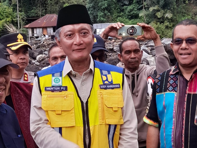 Menteri PUPR Pastikan Infrastruktur Nagekeo Segera Dipulihkan