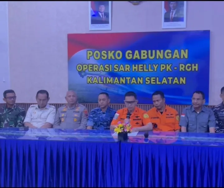 Puing Helikopter PK-RGH Ditemukan di Hutan Tanah Bumbu