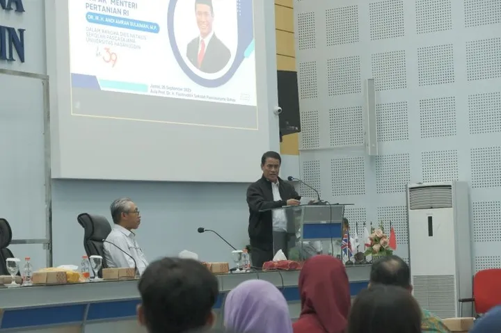 Mentan Amran Dorong Sinergi Kampus untuk Swasembada Pangan