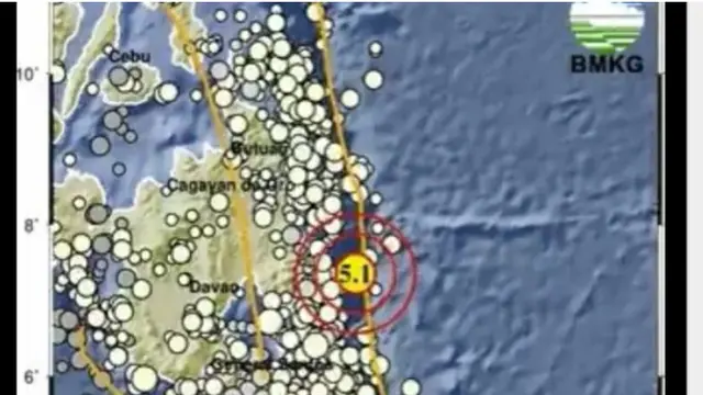 Gempa M 5,1 Guncang Talaud, BMKG Pastikan Aman dari Tsunami