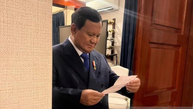 Surat Tulis Tangan Siswa Sentuh Hati Presiden Prabowo