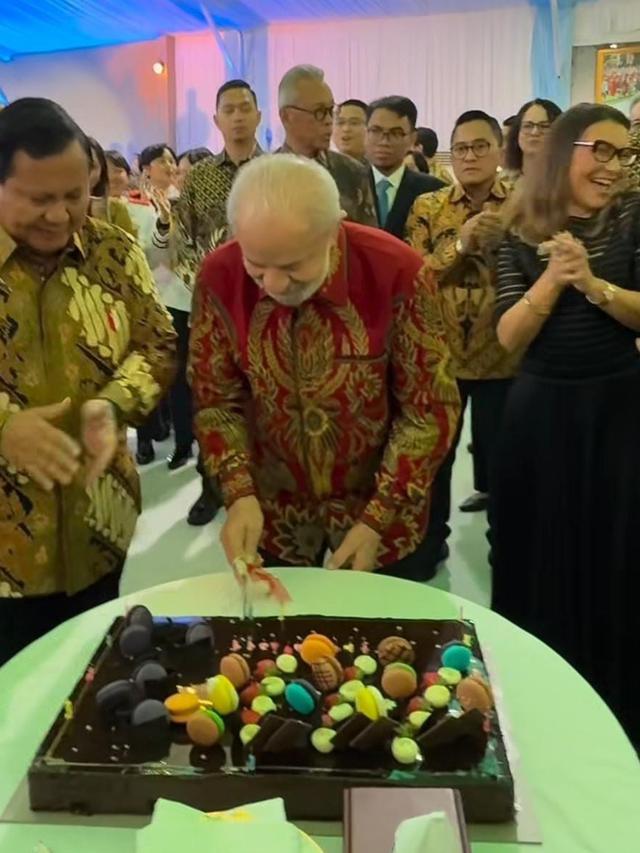 Prabowo dan Lula Rayakan Ulang Tahun Bersama di Istana