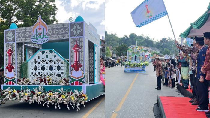 Kemenag Lepas Pawai Taaruf STQH Nasional ke-28 di Kendari