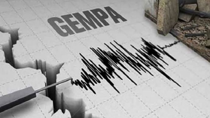 BMKG Catat Gempa M5,4 Guncang Timur Laut Merauke