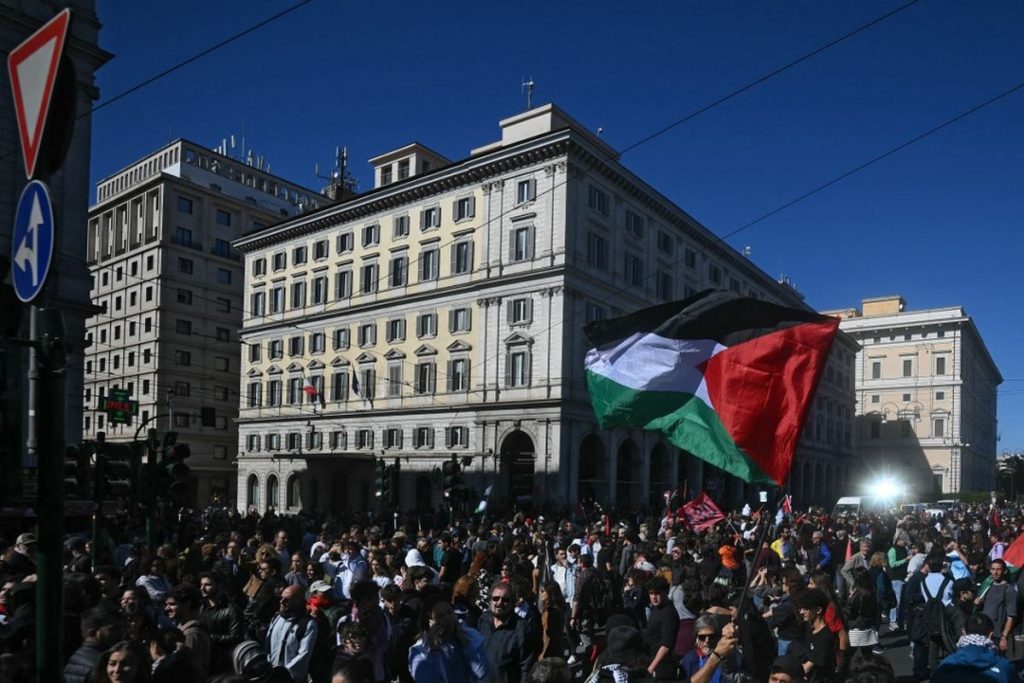 Italia Gelar Mogok Umum Nasional untuk Dukung Palestina