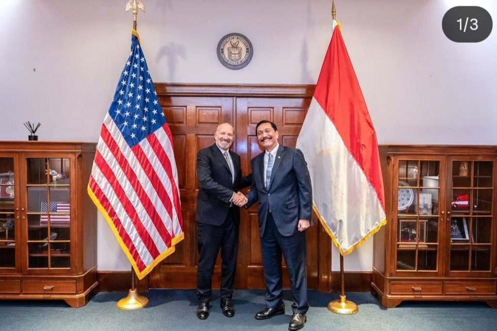 Luhut Dorong Penguatan Hubungan Ekonomi Indonesia–AS di Washington