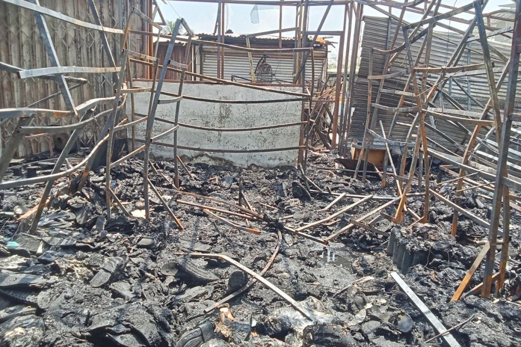Tiga Kios di Pasar Cengkareng Terbakar, Kerugian Capai Ratusan Juta Rupiah