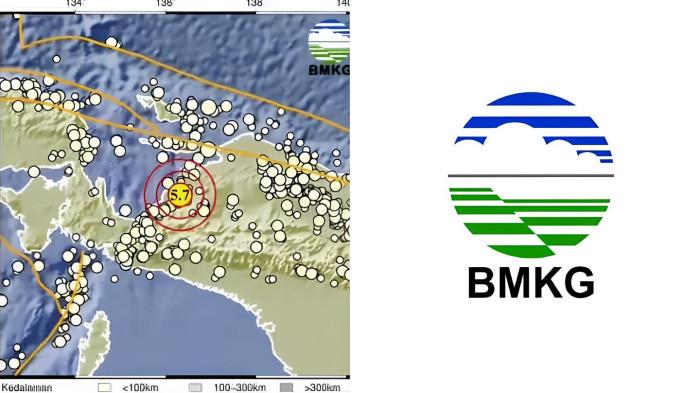 Gempa 5,7 Guncang Waropen, Warga Sempat Panik