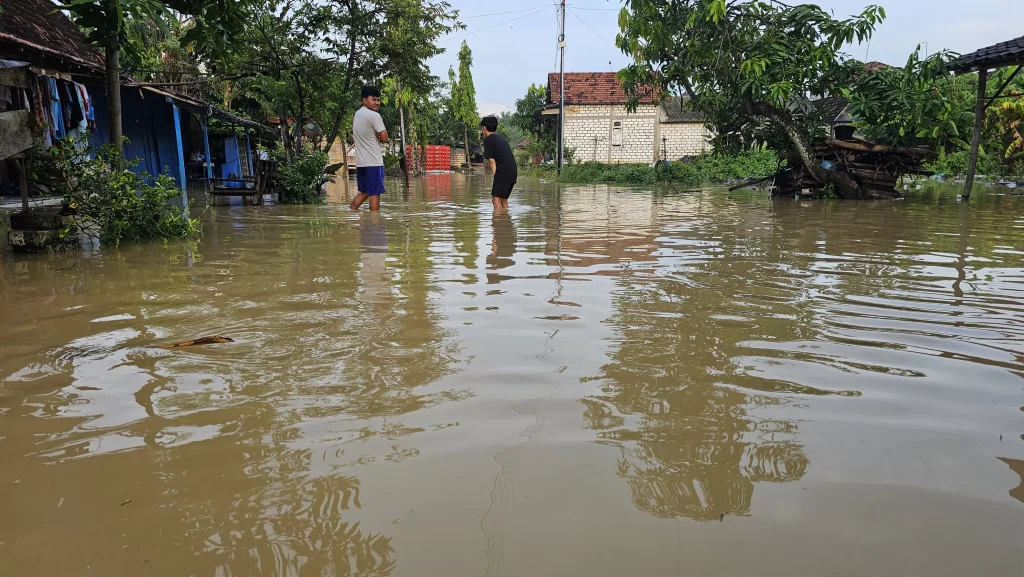 Banjir Kembali Rendam Pati, 800 Rumah di Batangan Terendam