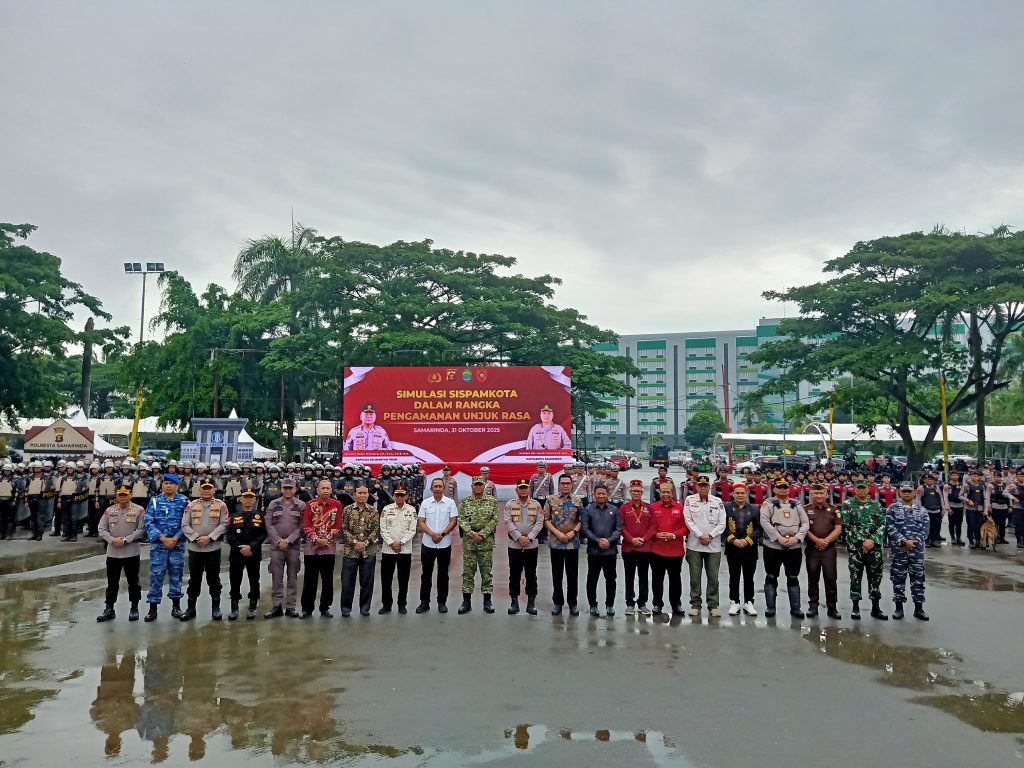 Simulasi Sispam Kota Tingkatkan Koordinasi Keamanan