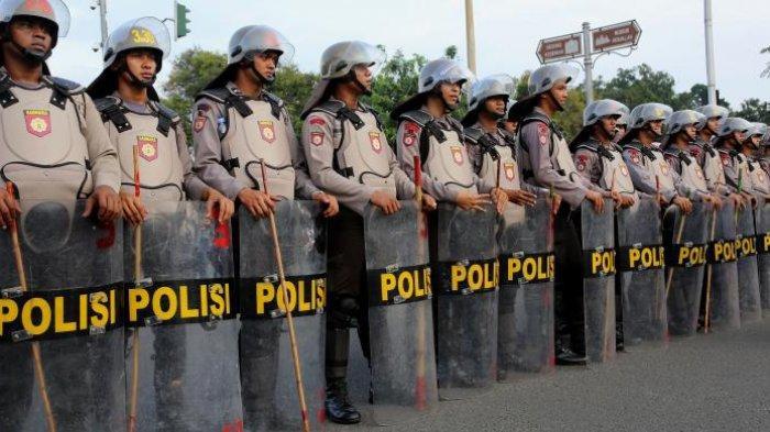894 Personel Diterjunkan Amankan Tiga Aksi Demo di Jakarta Pusat