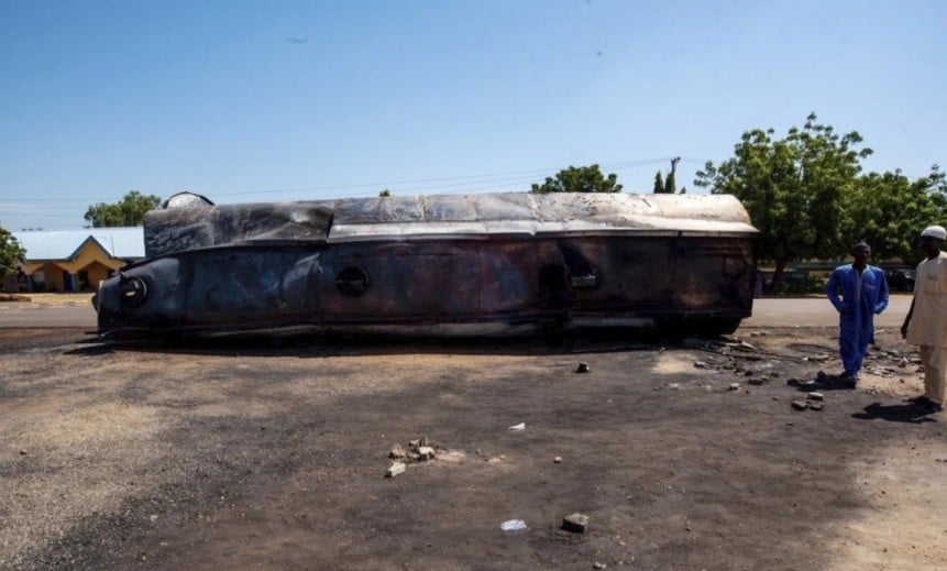 Truk Tangki Meledak di Nigeria, Puluhan Warga Tewas