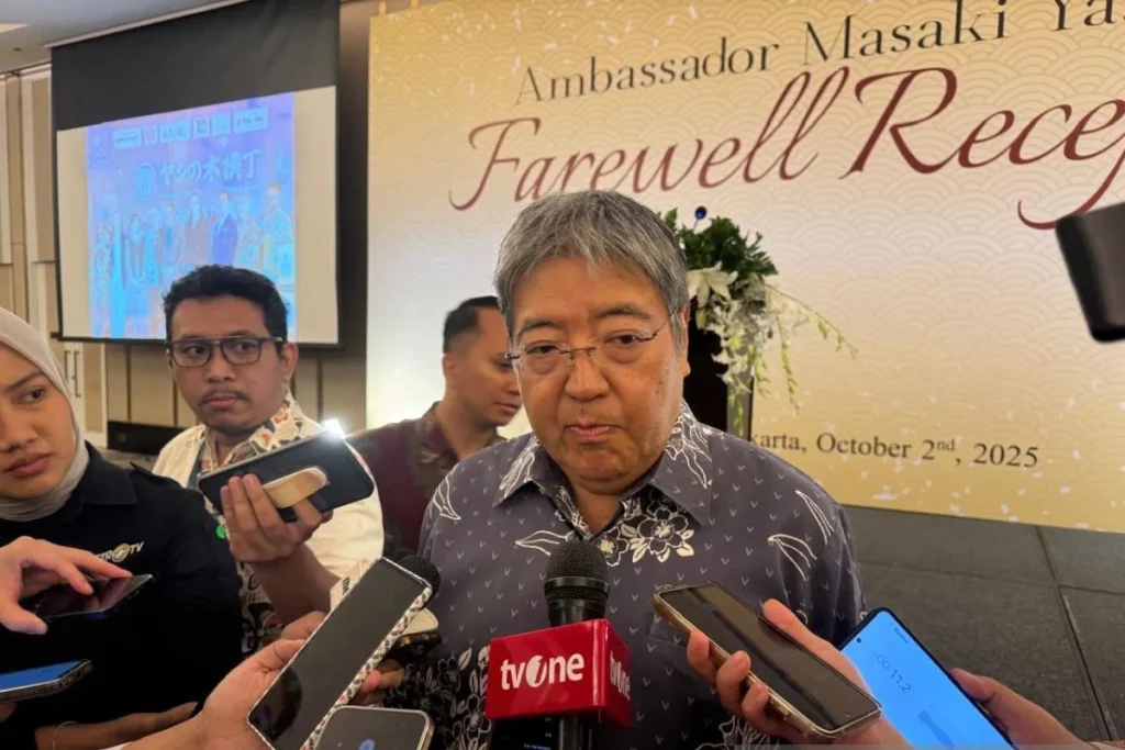 Dubes Jepang Masaki Yasushi Akhiri Tugas di Indonesia