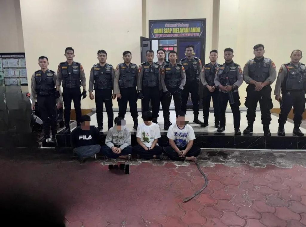 Polisi Amankan 15 Remaja Terlibat Tawuran dan Ganja di Jakarta Pusat