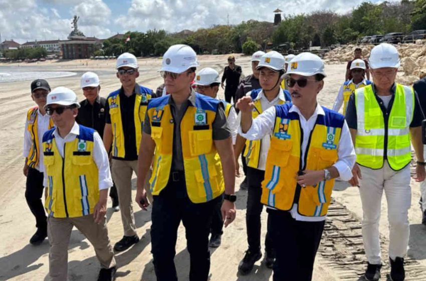 AHY Tinjau Revitalisasi Pantai Kuta, Dorong Harmoni Alam dan Infrastruktur