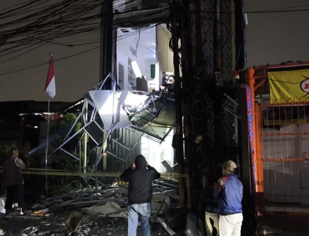 Polisi Dalami Ledakan Gedung Nucleus Farma, Puslabfor Dikerahkan