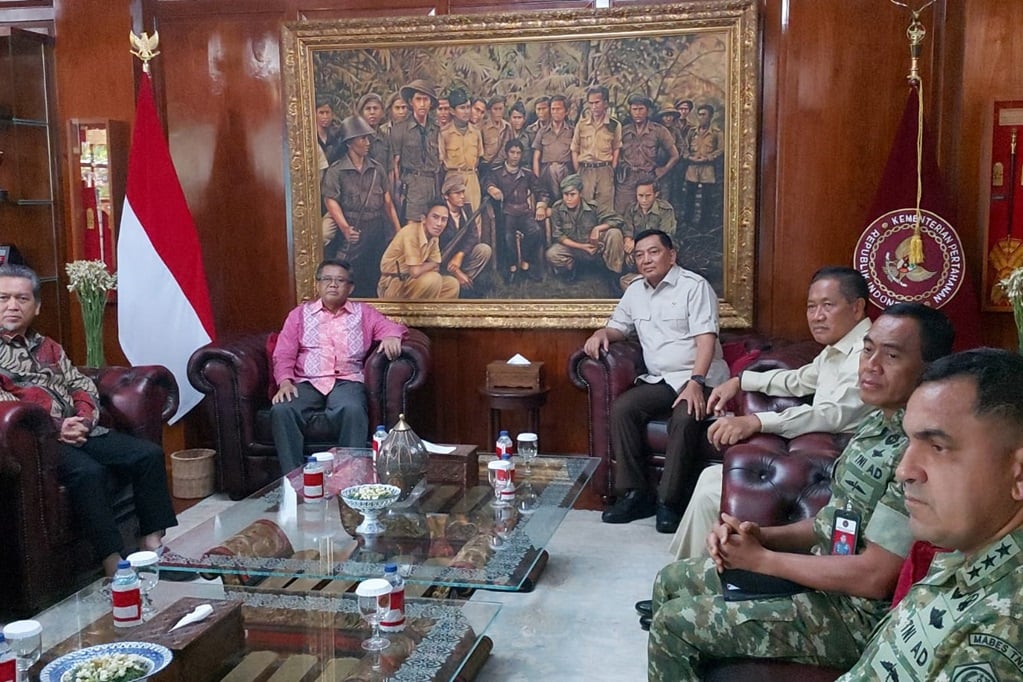 Elite PKS Temui Menhan Sjafrie, Bahas Sinergi Pertahanan Nasional