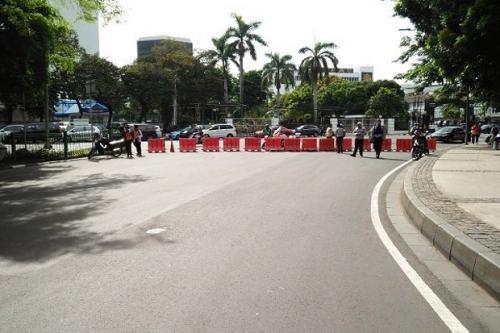 Sejumlah Jalan di Jakarta Ditutup Saat Kunjungan Presiden Brasil