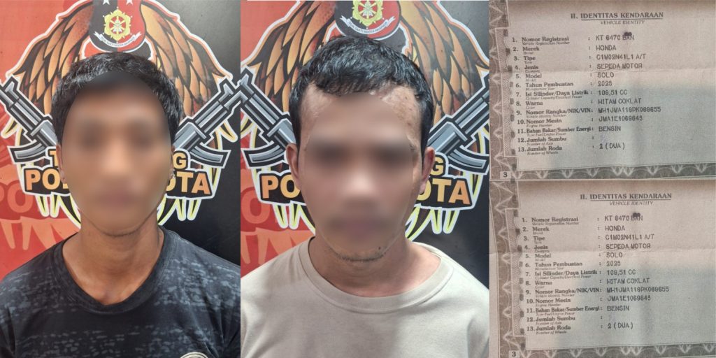 Curi Motor, Gadai Rp200 Ribu, Langsung Dicokok!