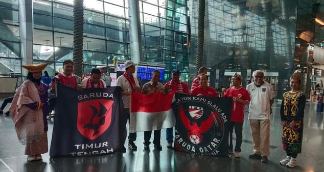 Timnas U-17 Tiba di Qatar, Disambut Antusias Fans Garuda