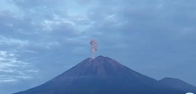 Gunung Semeru Meletus Lagi, Kolom Abu Capai 800 Meter