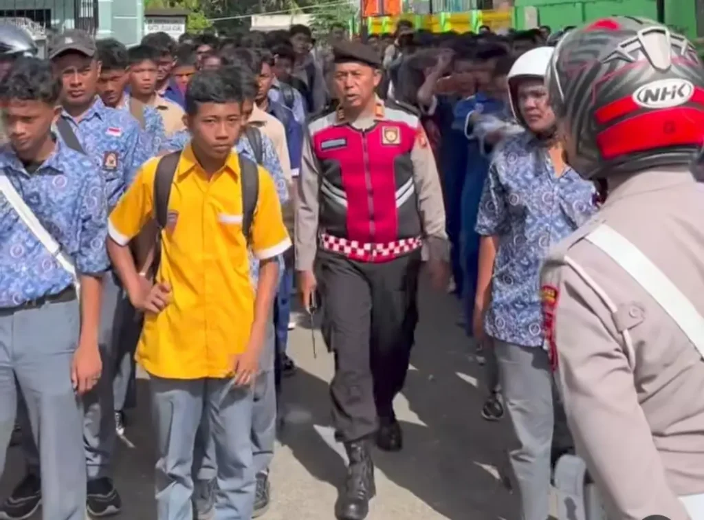 Ratusan Siswa SMK di Lubuklinggau Geruduk MAN 2, Tiga Pelajar Terluka