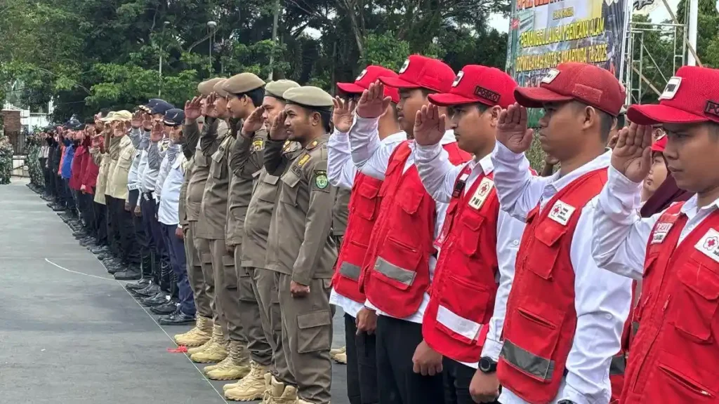 Samarinda Perkuat Mitigasi, Andi Harun Pimpin Apel Siaga Bencana
