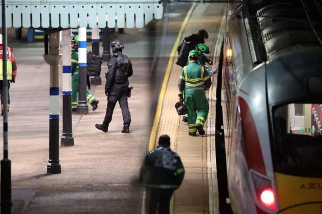 Polisi Inggris Tetapkan Satu Tersangka Penusukan Massal di Kereta London